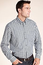 Utility Pure Cotton Long Sleeve Check Shirt