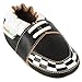 Momo Baby Infant/Toddler Checker Loafer Soft Sole Leather Shoes