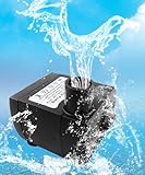 VicTsing&reg; 80 GPH Submersible Pump Aquarium Fish Tank Powerhead Fountain Water Hydroponic