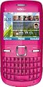 Nokia C3-00, mobile phone hot pink sim-free, unbranded