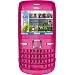 Nokia C3-00 Smartphone (6.1 cm (2.4 Zoll) Display, Bluetooth, 2 Megapixel Kamera, QWERTZ-Tastatur) pink