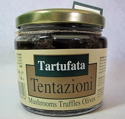 T&C Tentazioni Tartufata Mushrooms Truffles and Olives 5.6 oz.