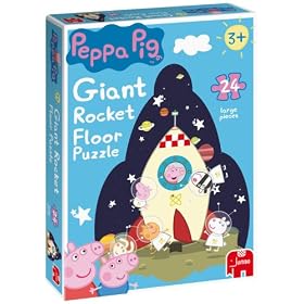 Peppa Pig Giant 24 Piece Rocket Floor Jigsaw Puzzle