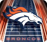 Denver Broncos NFL Logo Coaster Set (4)