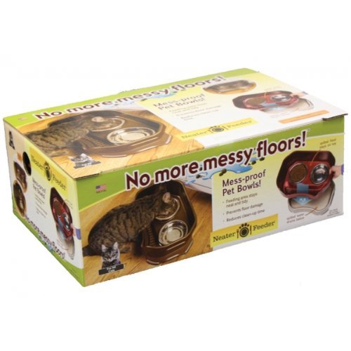 How To Get Neater Feeder 100 20 Cat Bowl Color Bronze Goverspautz