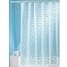 InterDesign Honeycomb Shower Curtain, 72 x 72, Aqua