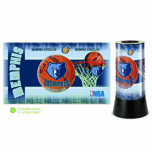 NBA Memphis Grizzlies Rotating Lamp