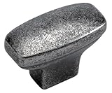 1-7/16 In. Eclipse Black Nickel Vibed Cabinet Knob