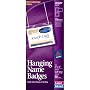 Avery Top-Loading Hanging Name Badges, 3 x 4 Inches, White, Box of 50 (74520)