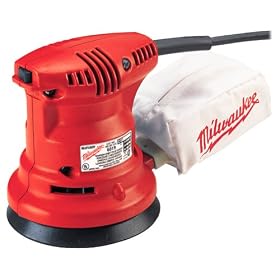 Milwaukee 6019-6 1.8 Amp 5-Inch Random Orbital Sander with Dust Bag and Hook and Loop Pad