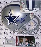 Roger Staubach Autographed/Hand Signed Dallas Cowboys Authentic Full Size Proline Football Helmet wi