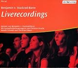 Liverecordings, 1 Audio-CD - Benjamin von Stuckrad-Barre, Benjamin von Stuckrad- Barre, Christian Kracht, Harald Schmidt, Christian Ulmen
