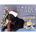 Pet Star Interfaith Cards - Labrador and Cat by  Pet Star Photography