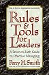 Rules and Tools for Leaders