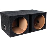 Atrend E12Dsv B Box Series 12-Inch Dual Vented Enclosure with Shared Chamber