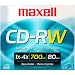 Maxell CD-RW 700MB Slim Case 80 Minutes
