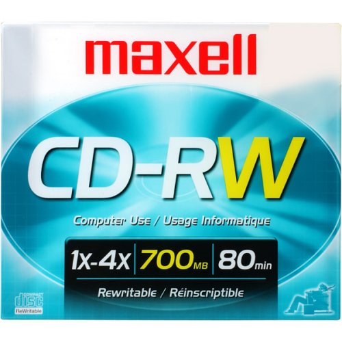 Maxell CD-RW 700MB Slim Case 80 Minutes