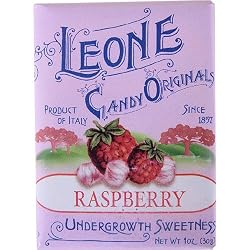 Raspberry Undergrowth Sweetness Leone Mints Digestive retro package Italian vintage mints, One