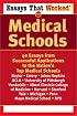 Essays That Worked for Medical Schools: 40 Essays from Successful Applications to the Nation's Top Medical Schools