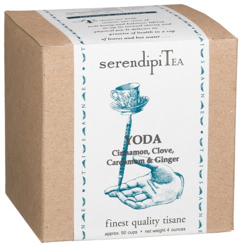 SerendipiTea Yoda, Cinnamon, Clove, Cardamom & Ginger Tisane, 4-Ounce Boxes (Pack of... by SerendipiTea