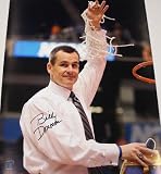 Billy Donovan Autographed Florida Gators Basketball 16x20 National Championship Net Photo