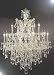 CHANDELIER 30X28 W/ SWAROVSKI CRYSTAL *FREE SHIPPING!* H30 X W28