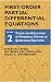 Books : First-Order Differential Equations: Volume 2, Theory and Application of Hyperbolic Systems of Quasilinear Equations