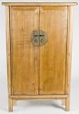 SC1008Y-Asian Antique Armoire, circa 1900, Shandong Province China, Elm (Yumu), Antique Asian Furnit