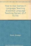 How to use games in language teaching