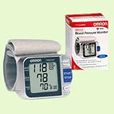 OMRON WRIST BLOOD PRESSURE MONITOR Wrist Monitor w/IntelliSense 14 Memory
