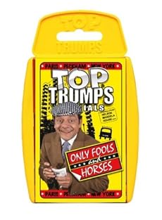 TOP TRUMPS ONLY FOOLS AND HORSES FAVOURITE TRAVEL FAMILY GAME