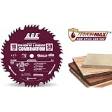 Buy AGE MD10-504TBR Carbide Tipped Thin Kerf Rip & Crosscut Combination... by Amana Tool
