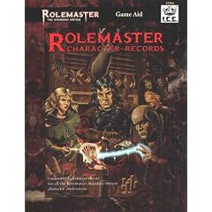 Rolemaster Character Records