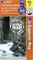 Yorkshire Dales - Southern and Western Areas (OS Explorer Map Active)