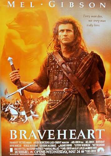 Braveheart - Mel Gibson - One Sheet 27x39 Poster