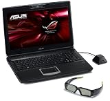 Asus G51J 39,6 cm (15,6 Zoll) Notebook (Intel Core i7 720QM 1.6GHz, 4GB RAM, 640GB HDD, nVidia GTX 260M, Blu-ray, Win 7 HP) inkl. nVidia 3D Vision Brille