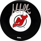 New Jersey Devils Martin Brodeur Autographed Devils Puck STEINER COA