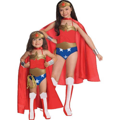  Classic Wonder Woman Costume Deluxe Girl - Toddler