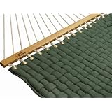 Hatteras SQ-WEAVE-GR Soft Weave Forest Green Woven - Large Quilted Hammock