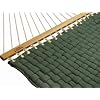 Hatteras SQ-WEAVE-GR Soft Weave Forest Green Woven - Large Quilted Hammock
