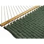Hatteras SQ-WEAVE-GR Soft Weave Forest Green Woven - Large Quilted Hammock