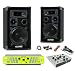 600W PA Partyanlage Boxen Verstärker Mixer DJ-479