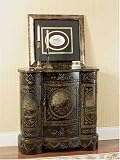 Masterpiece 3-Door Bombe Chest By Powell Furniture