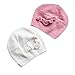 Toubaby Little Girls Crochet Hats Winter Fashion Knitted Hat 0-4t