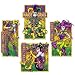 Mardi Gras Masquerade Mime Cutouts 4/Pkg