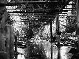 Fire Damaging the Plant and Destroying All of the Company's Business and Employee Records Photographic Poster Print by Allan Grant, 40x30