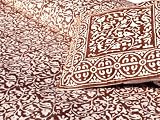 Tilonia Home: Queen Duvet Set - Chocolate Floral