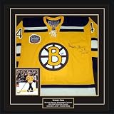 Bobby Orr FramedAutographed/Hand Signed Bruins Winter Classic 2010 Replica Jersey Dark