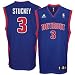 Search : adidas Detroit Pistons Rodney Stuckey Replica Road Jersey