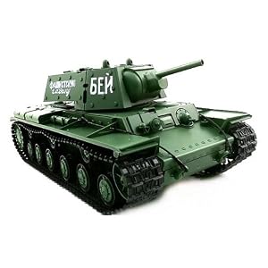 1 16 Russian KV-1's Ehkranami Airsoft RC Battle Tank w  Sound and Smoking Effect RC RTR by 